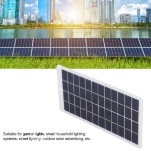 Solar Panel Kit 5W 12V Transmittance Solar Panel Charger for Street Lighting Outdoor Solar Advertising Polycrystalline Silicone Solar Panel