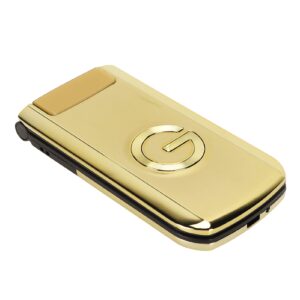 gowenic cell phone for senior, flip seniors phone big font big screen loud phone cell phone with ultra long standby dual card dual standby g9000 gold us
