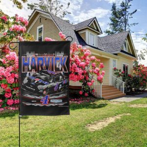 Kevin Harvick 4 Garden Flag Vertical Double-Sided Printing Decorative Flags Yard Banner Holiday Flag Party Outdoor Home Signs