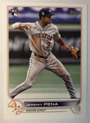 Jeremy Pena 2022 Topps Update RC #US253 Astros True Rookie World Series !!