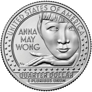 2022 D American Women, Washington Anna May Wong Quarter Uncirculated