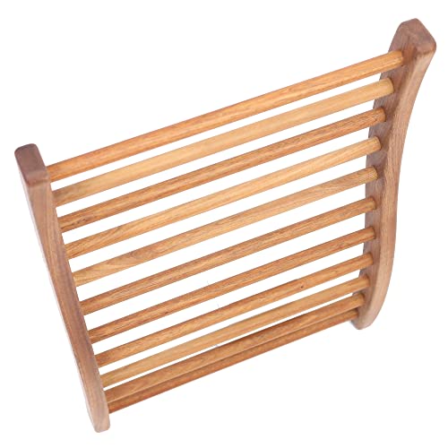 Kütral Sauna Backrest -Made of Canadian Red Cedar - Ergonomic S-Shape - 2 Complimentary Towels Included