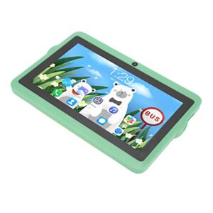 toddler tablet, for android10 kids tablet 5g wifi dual band single speaker 2gb 32gb 100240v with baby stand (us plug)