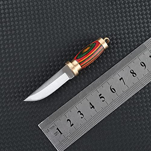 NBGDY Mini Knife Keychain, Small Pocket Knife,EDC Package Opener  Box Cutter Knife set. 2-piece set (KPQ-1030)