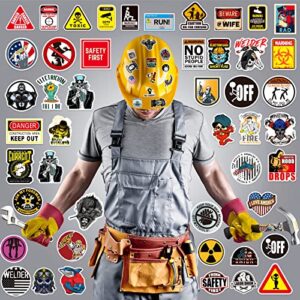 200 Pcs Hard Hat Stickers,Arme Funny Tool Box Stickers for Men&Adults Helmet, 100% Vinyl Helmet Stickers Construction Electrician Ironworker Lineman Oilfield Pipeliner Union Welding Stickers