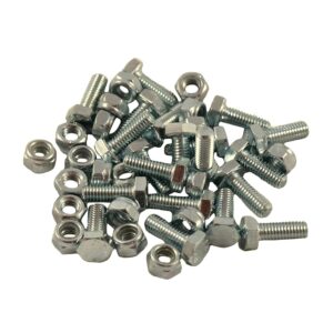 tlaoisus 10-pack auger shear pins bolts and nuts for honda 95701-06016-00 hs1132 hs624 hs828 hs928 hs724 snow blowers