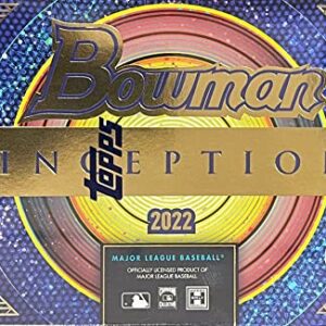 2022 Bowman Inception Baseball Hobby Box (1 Pack 7 Cards: 2 Autos)