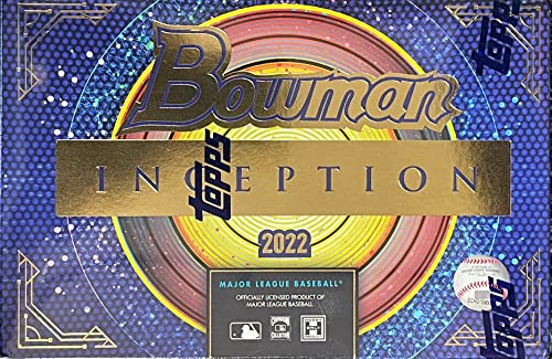 2022 Bowman Inception Baseball Hobby Box (1 Pack 7 Cards: 2 Autos)