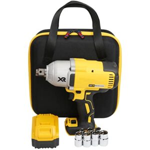 khanka Hard Carrying Case Replacement for DEWALT 20V MAX XR Brushless High Torque Impact Wrench DCF899HB / DCF899B, Case Only