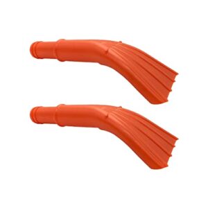 tolxh pack of 2 vacuum claw 1/2" x 12" wet/dry utility shop vac auto scn2 new replacement parts for mr. nozzle