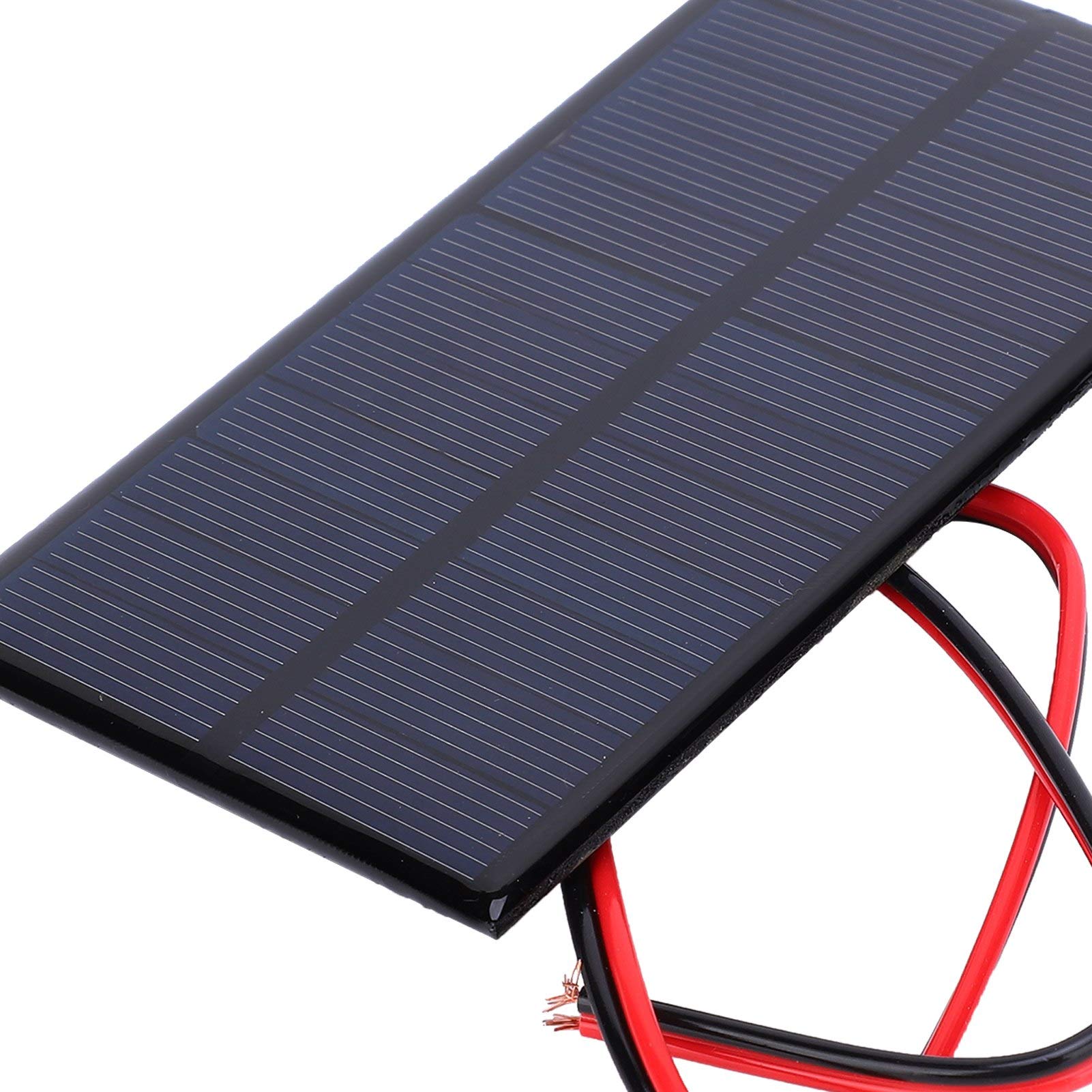 3pcs DC 6V 1W Solar Panel Cell Power Module Polycrystalline Silicon Solar Panel with 30cm Cable Charger Solar Power Bank External Battery Pack for Low Power Electrical,Solar Panel, Solar Panel,