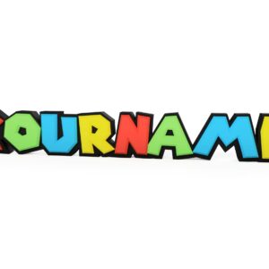Custom Mario Inspired Nameplate, 3D Printed Font Name, Teacher Desk Plaque, Kid Themed Playground Sign, Baby Nursery Crib Letters, Personalized Kart Gamer Gift - Customizable (Mario v2)