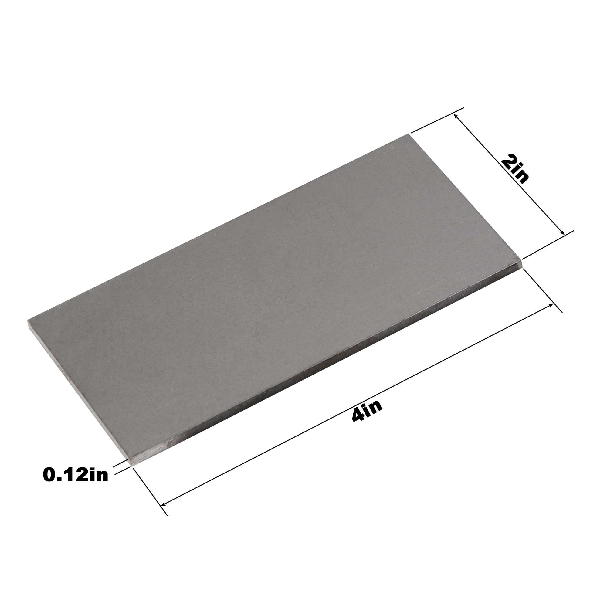 ARCFONY 2×4 Inch Welding Coupons Welding Steel Welding Plated Welding Metal 3mm Thick For Welding Practic Trainning