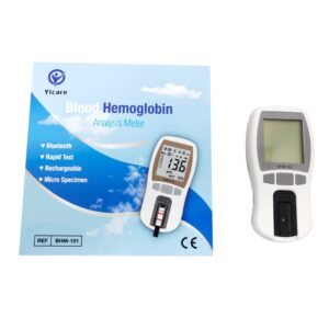 Hemoglobin Meter Hemoglobin Test Meter Hemoglobin Test Kit Hemoglobin Analyzer + 25 Strips