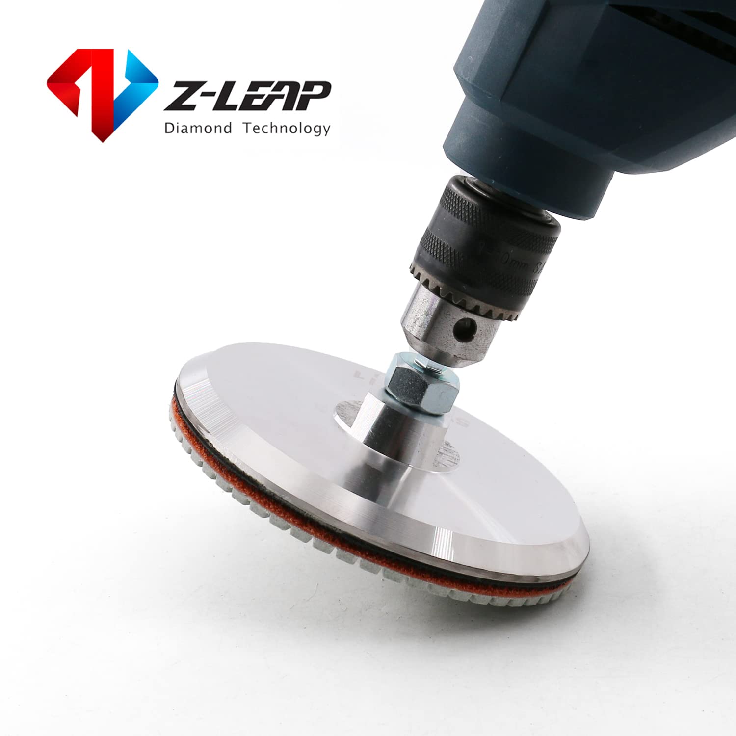 Z-LEAP Aluminum Backer Pad 5 Inch Back Holder for Grinder Sander Polishing Pads Stone Arbor 5/8" 11