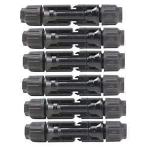 HEMRUNK 30PCS Solar Connectors Male Female with Dual Spanners IP67 1000V 30A Waterproof Solar Panel Cable Connectors (15 Pairs)