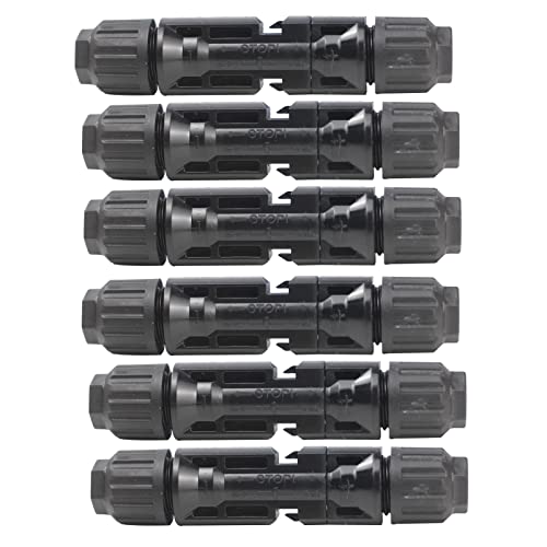 HEMRUNK 30PCS Solar Connectors Male Female with Dual Spanners IP67 1000V 30A Waterproof Solar Panel Cable Connectors (15 Pairs)