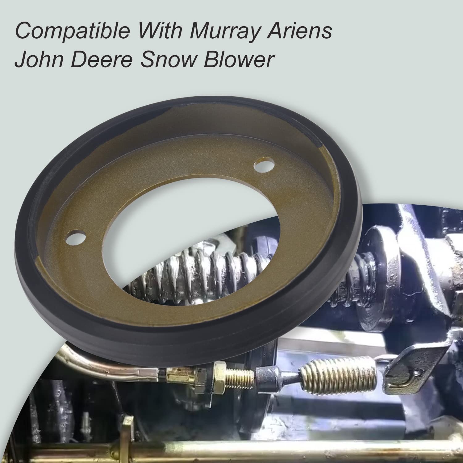 Haiouus 03248300 03240700 1501435MA Drive/Friction Wheel Disc Compatible with Murray Ariens John Deere Snow Blower for 22013 022013 240-068 1501435MA 313883 53830 AM123355 (Drive Friction Disc)