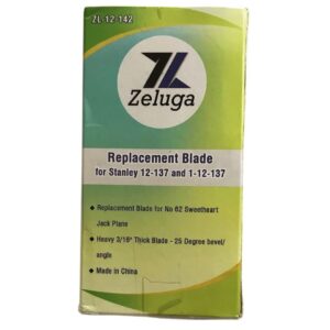 Zeluga 19-142 Replacement Blade for Stanley Jack Plane Model no 12-137 and 1-12-137