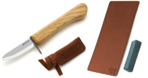 beavercraft whittling knife for beginners c1 kid stropping leather strop kit for sharpening knife strop ls2p1