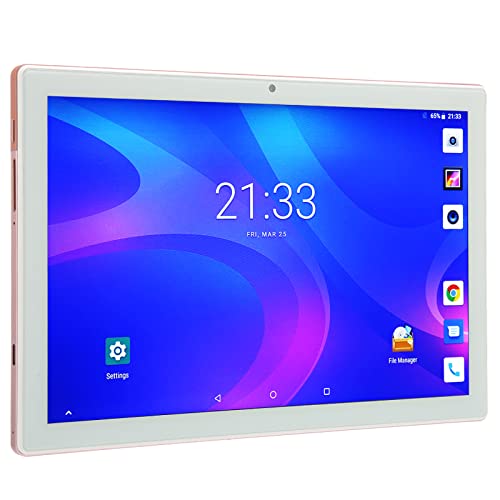 10 Inch Tablet 8 GB 256 GB HD 100240 V Tablet Front 8 MP Rear 13 MP for Work (EU Plug)