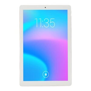 dakr hd tablet, red 10.1in tablet 1960x1080 ips for studying (eu plug)