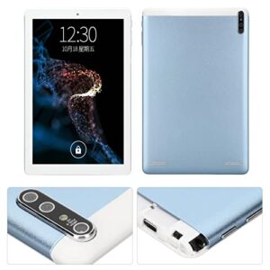 DAKR 10.1 Inch Tablet, Tablet PC Blue 100240V Front 5MP Rear 13MP 8 Cores 2.5GHZ 6GB 128GB for 11.0 for Drawing (US Plug)