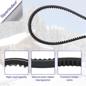 Gpartsden 94-8812 Traction V-Belt 265-790 Auger Drive Belt for Toro_ 824Xl Power, 726/826 / 828 Power Max 3/8" x 34 1/2" Snowblowers