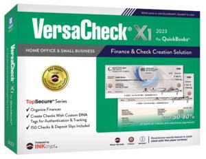 versacheck x1 2023 for quickbooks - finance and check creation software