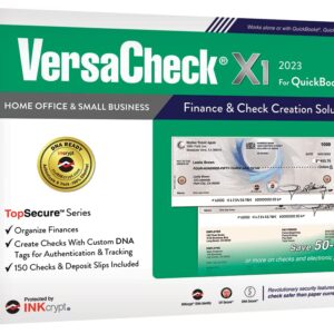 VersaCheck X1 2023 for QuickBooks - Finance and Check Creation Software