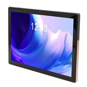 tablet 4g lte call 10 gb 256 gb 10.1 inch reading tablet (gold)