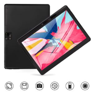 10.1 Inch Tablet, Tablet PC 6GB 128GB 100240V Black for 10.0 (US Plug)