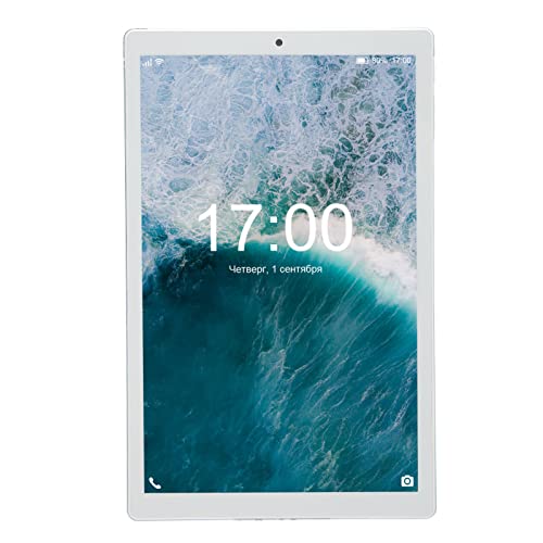 10 Inch Tablet Night Reading Mode 3GB 64GB 6000mAh High Capacity Battery 3 Card Slots 8 Core Tablets Fast Charging with WiFi 3G for Kids on The Go (US Plug)