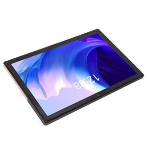 DAKR 10.1in Tablet, Tablet Computer for 11 4G LTE Calling for Playing (Gold)