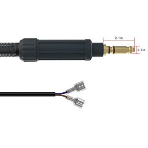 FORTON 16PCS Flux Core Gasless Nozzle Tips Kit K3493-1, Compatible with Century FC90/80GL | Forney Easy Weld | Titanium Easy Flux | Lincoln | Craftsman | Chicago Electric (100A)