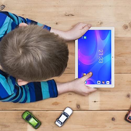 10 Inch Tablet PC for Kid,8 Core Processor,8GB 256GB RAM,2.4G 5G Dual Band WiFi,1920x1200 IPS Tab for Android 11.8MP 13MP Camera,8800mAh Long Term Battery(Silver)