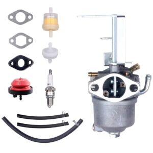goodbest new carburetor spark plug kit compatible with toro power clear snow blower 418ze 418zr 621e 38587 38272 38282 38452 replace 119-1570 119-1928 119-1977