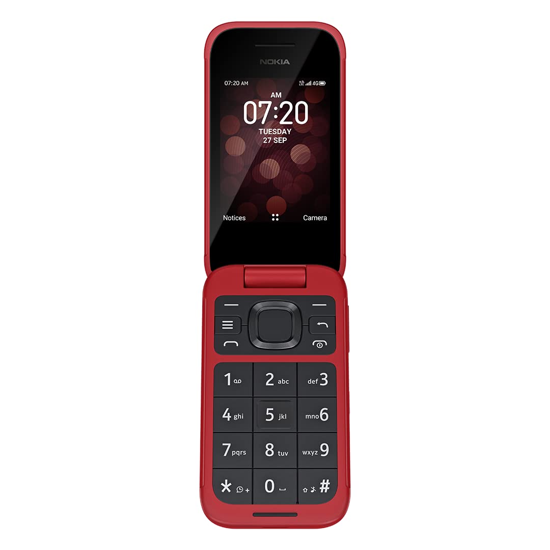 Nokia 2780 Flip | Unlocked | Verizon, AT&T, T-Mobile | Red