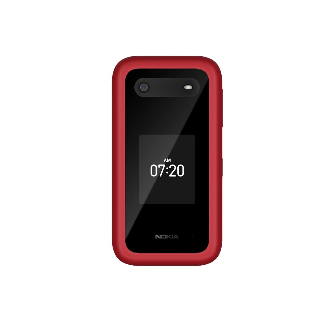 Nokia 2780 Flip | Unlocked | Verizon, AT&T, T-Mobile | Red