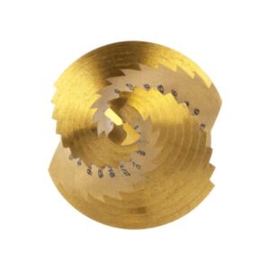 Klein Tools 25962 Step Drill Bit, 3/16 to 7/8-Inch, Spiral Double-Fluted, Cuts Thin Metal, Plastic, Aluminum, Wood, 1/4-Inch Hex Shank, VACO