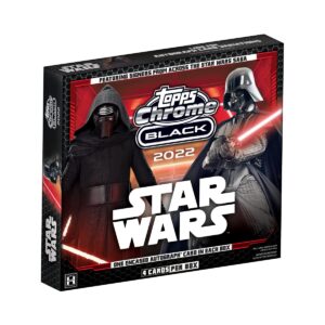 2022 topps chrome black star wars hobby box