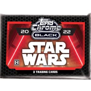 2022 Topps Chrome Black Star Wars Hobby Box