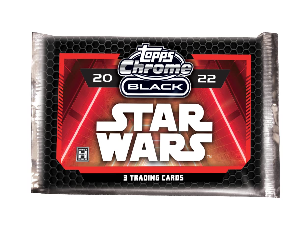 2022 Topps Chrome Black Star Wars Hobby Box