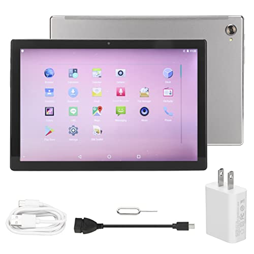 LBEC 4G Calling Tablet, US Plug 100240V Support 4G Network 10 Inch Tablet for Study (US Plug)