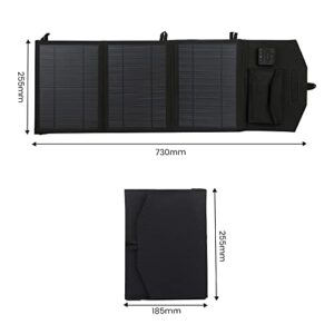 SUNYIMA 21W Portable Solar Panel Folding Foldable Solar Panels with 5V DC USB Port for Phone Battery Charge