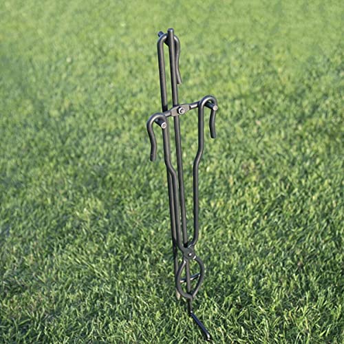 Fire Poker and Tong Set, Fire Pit Tools for Outside