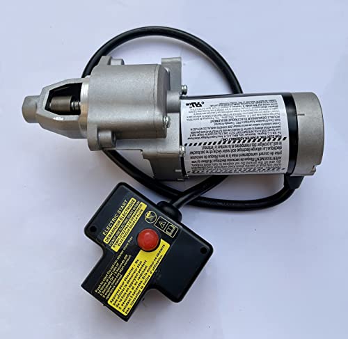 JQ170-2 Starter Motor 120V 14T Compatible with Storm Force LCT 291cc Snow Blower OHV Gas Engine 2021 and Later