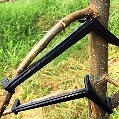 Yardwe 50 pcs Growth Trainers to Black Low Clips Nudge Tool Tree Open Limbs Branch Pullers Trees Tools Spreaders Reusable Trainer Bonsai Limb Stress Branches Clamps Plant Angle Trunk