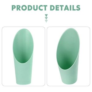 Yardwe 6pcs Barrel Shovel Garden Soil Shovels Vegetables Planting Shovel Small Mini Potting Scoop Flower Shovel Plastic Planter Pot Portable Garden Soil Scoops Flowers Bonsai Child