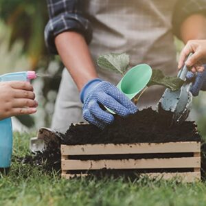 Yardwe 6pcs Barrel Shovel Garden Soil Shovels Vegetables Planting Shovel Small Mini Potting Scoop Flower Shovel Plastic Planter Pot Portable Garden Soil Scoops Flowers Bonsai Child